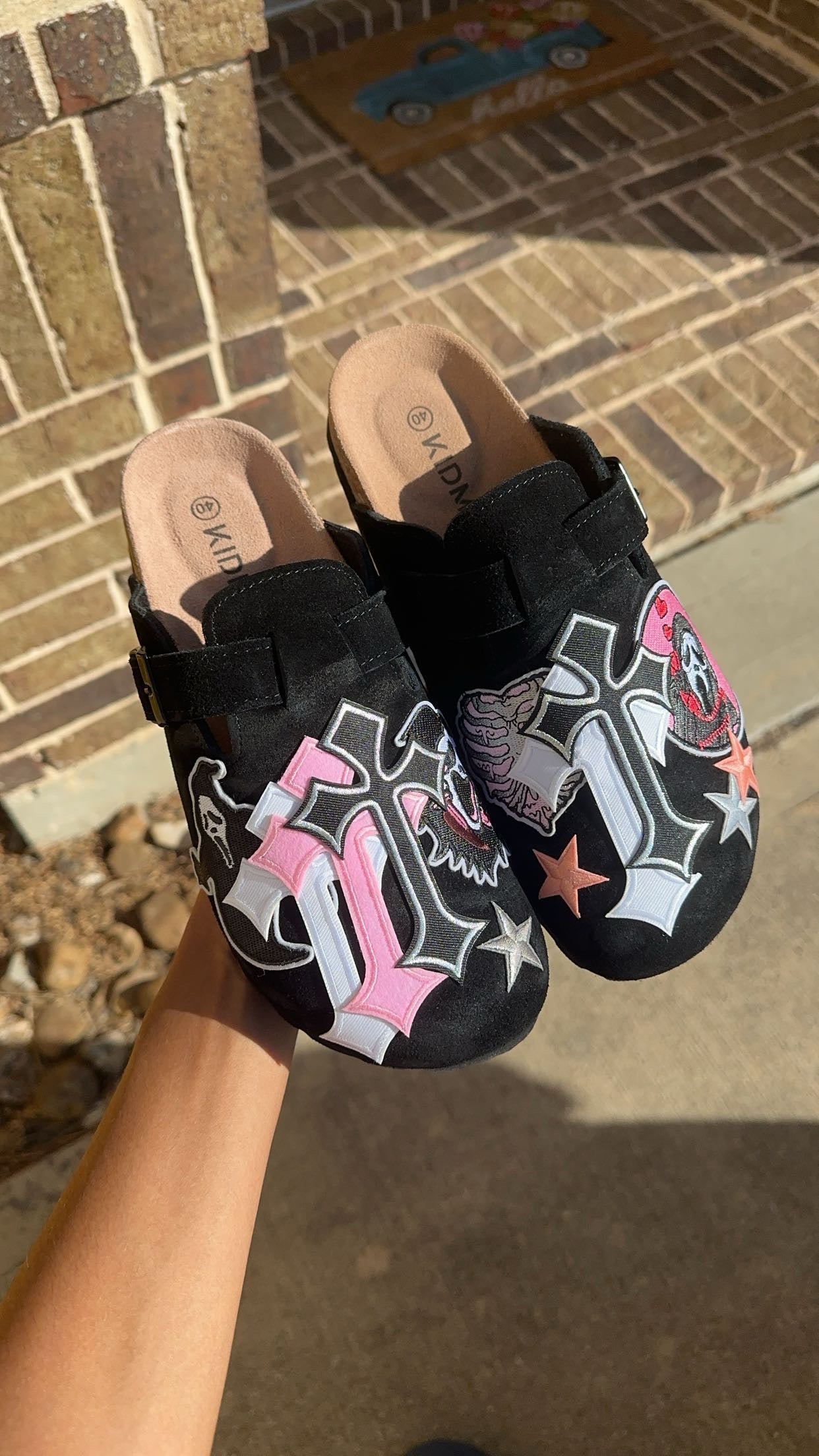 Custom Patched Shoes