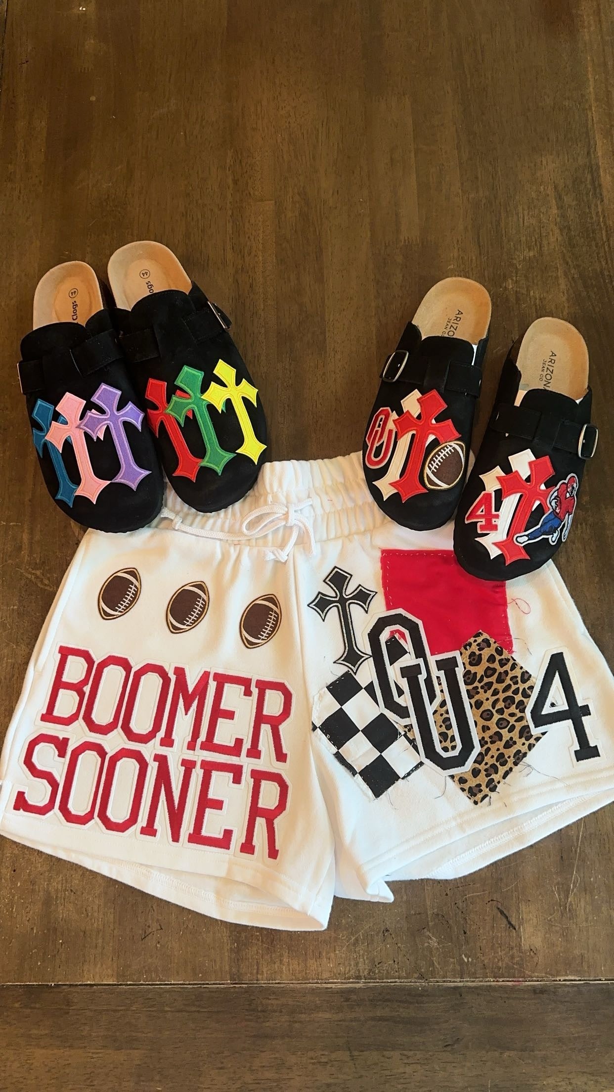 Custom Patched Shoes