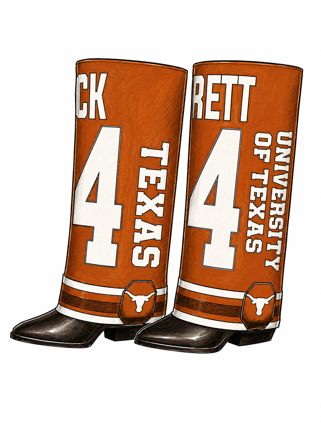 Custom Gameday Boots
